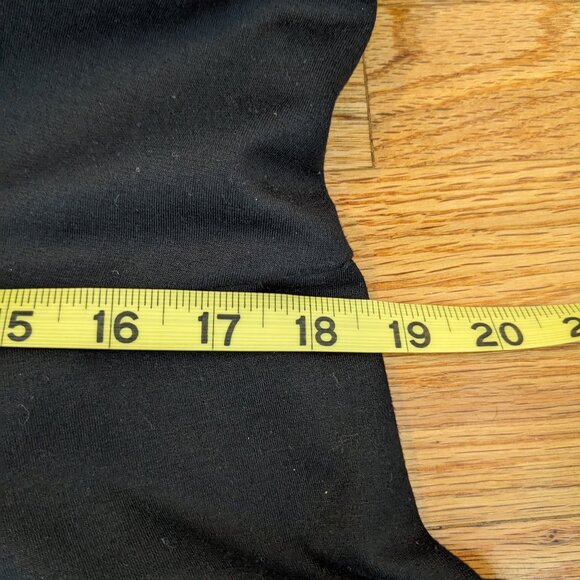 Liz Claiborne Black White Striped A Line Sleeveless Dress Size 16 Classic Career - Picture 11 of 11